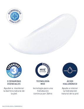 Loción cara y cuerpo hidratante Cerave intensiva