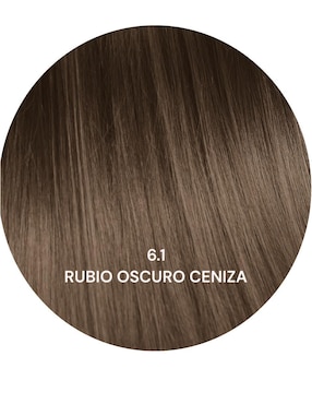 Tinte para cabello SeaColor Phytoblue tono 6.1 rubio oscuro cenizo
