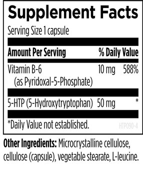 5 HTP Designs For Health con 5-htp de 90 cápsulas