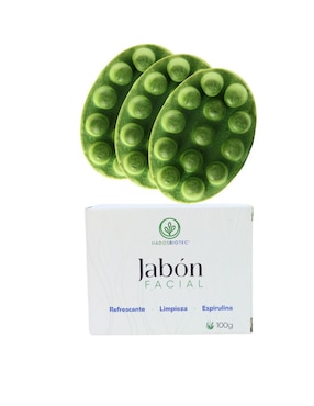 Jabón facial Base de Espirulina Hadosbiotec