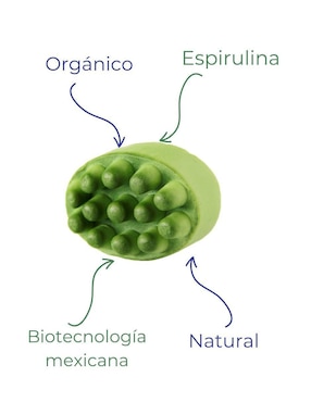 Jabón facial Base de Espirulina Hadosbiotec
