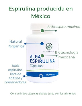 Alga Espirulina Hadosbiotec