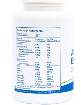 Alga Espirulina Hadosbiotec