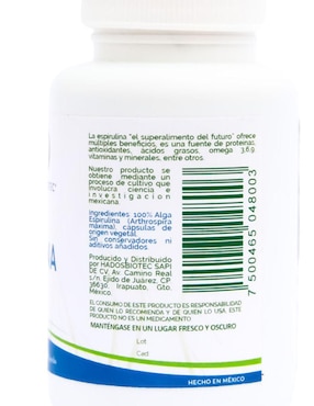 Alga Espirulina Hadosbiotec