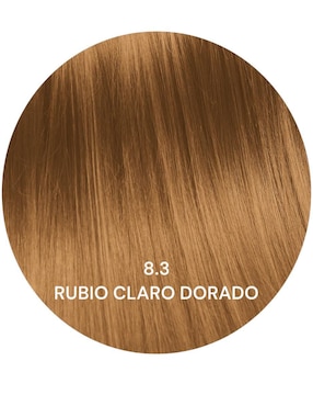 Tinte para cabello SeaColor Phytoblue tono 8.3 rubio claro dorado