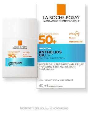 Protector solar FPS 50 UV Air La Roche Posay Anthelios 40 ml