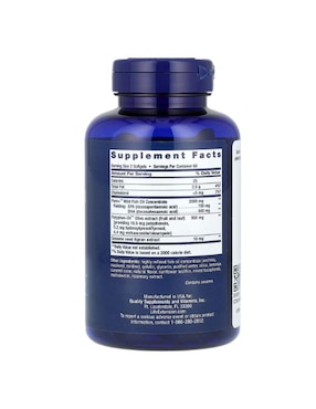 Omega 3 Life Extension de 120 cápsulas