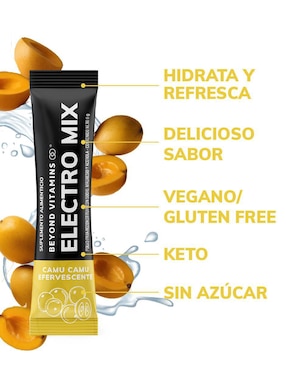 Camu Camu Efervescente Beyond Vitamins sabor camu camu de 8 g