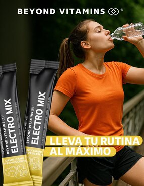 Camu Camu Efervescente Beyond Vitamins sabor camu camu de 8 g