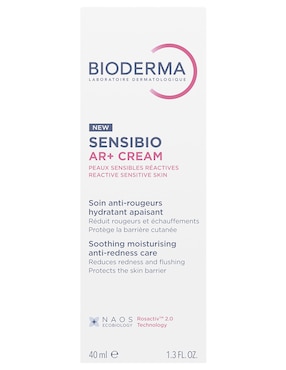 Crema facial recomendada para calmar la piel día y noche Bioderma para piel sensible