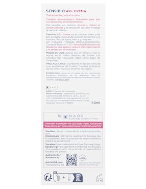 Crema facial recomendada para calmar la piel día y noche Bioderma para piel sensible