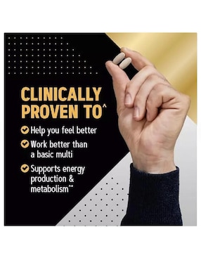 Mega Men vitamina Gnc cápsulas