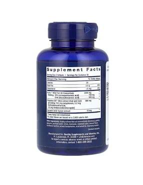 Omega 3 Life Extension de 60 cápsulas