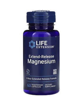 Magnesio Life Extension de 60 cápsulas