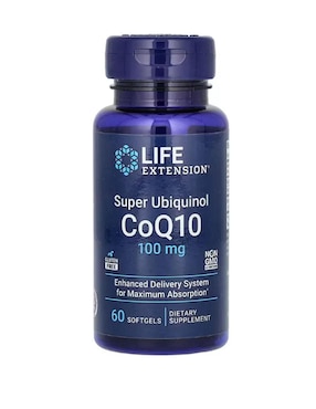 CoQ10 Life Extension de 60 cápsulas
