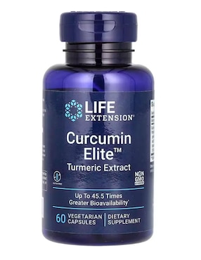 Cúrcuma Life Extension de 60 cápsulas