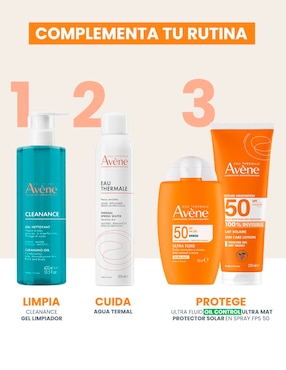 Protector solar FPS 50 Texture Innovation leche invisible Avène Eau Thermale 250 ml