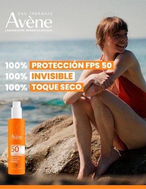 Protector solar FPS 50 Texture Innovation 100% invisible Avène Eau Thermale 200 ml