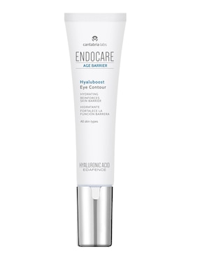 Crema para contorno de ojos recomendada para prevenir signos de la edad día y noche Endocare Hyaluboost para todo tipo piel
