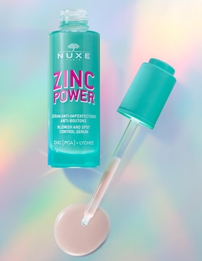 Sérum hidratante facial Anti-Imperfecciones y Anti-Granos Nuxe Zinc Power todo tipo piel