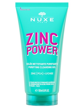 Limpiador facial Gel Purificante Nuxe Zinc Power para purificar