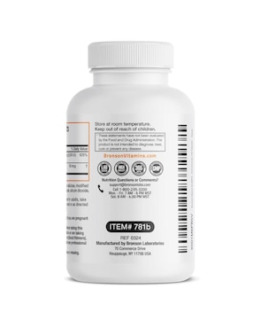 Vitamina D3 y K2 suplemento alimenticio Bronson cápsulas