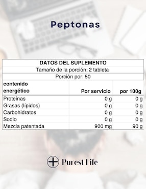 Peptonas vitamina Fit Nutrition cápsulas