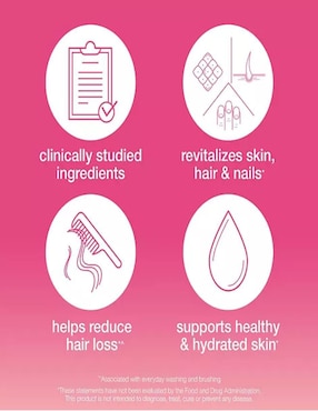Total Beauty ácido hialurónico nutrientes de belleza Youtheory con biotina de 90 cápsulas