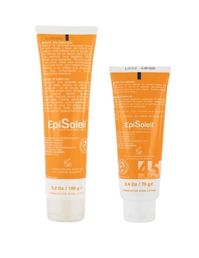 Kit tratamiento facial Épisoleil Fps 45 y Gel Reparador Pre y Post reparador Episoleil Épidermique