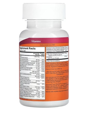 Daily Vits, Suplemento multivitamínico y mineral Now con vitaminas y minerales de 100 tabletas