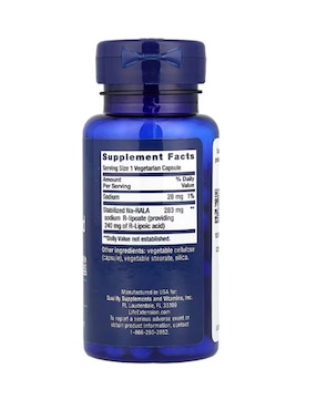 Super R Lipoic Life Extension con vitaminas y minerales de 60 cápsulas