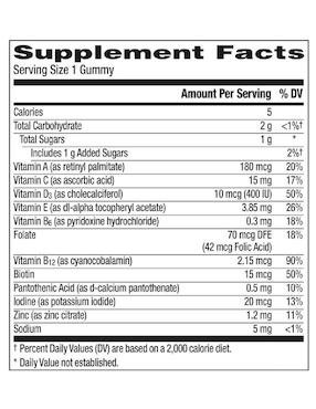 Kids vitamina Centrum gomita