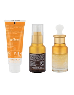 Kit tratamiento facial Episoleil Fps45 + Eclarifie Xl + Eclarifie Vitamina C reparador Episoleil Epidermique