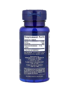 Dhea Life Extension de 100 cápsulas