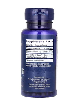 Boro Life Extension con vitaminas y minerales de 100 cápsulas