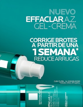 Tratamiento facial La Roche Posay Effaclar Az Gel-Crema Con Acción Antimperfecciones Y Antiarrugas Para Pieles Adultas Con Tendencia Acneica antiacné La Roche Posay Effaclar