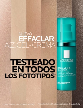 Tratamiento facial La Roche Posay Effaclar Az Gel-Crema Con Acción Antimperfecciones Y Antiarrugas Para Pieles Adultas Con Tendencia Acneica antiacné La Roche Posay Effaclar
