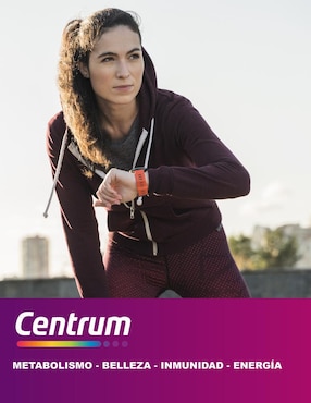 Multivitamínico suplemento alimenticio Centrum tabletas para mujer