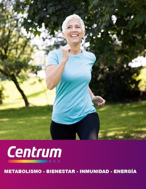 Silver 50+ vitamina Centrum tabletas para mujer