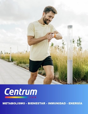 Multivitamínico suplemento alimenticio Centrum tabletas para hombre