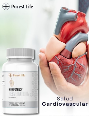 Resveratrol Fit Nutrition sabor natural de 60 cápsulas