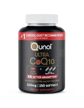 Qunol Ultra CoQ10 Qunol de 150 cápsulas