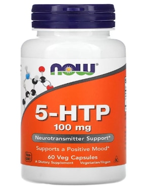 5-HTP Now Foods de 60 cápsulas