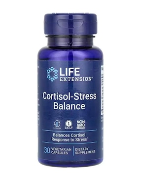 Cortisol Life Extension con vitaminas y minerales de 30 cápsulas