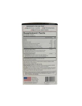 Suplemento de apoyo a la próstata Force Factor con multivitaminico de 120 cápsulas