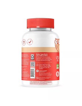 Gomitas multivitamínicas Kids Plus Multi & Omegas Smartypants sabor frutal de 100 gomitas