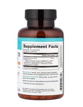 Probioticos Nature Wise con probióticos sabor menta de 50 cápsulas