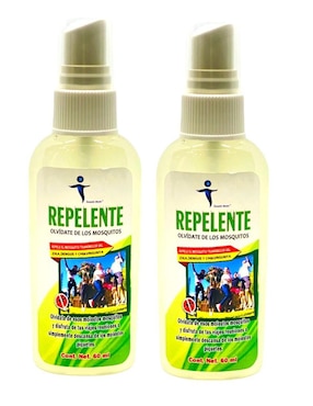 Spray repelente Zenskki Medic para + 2 meses 2 pzas
