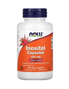 Cápsulas de Inositol Now Foods con inositol de 100 cápsulas