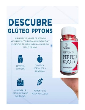 Tratamiento para glúteos Voluminizador Peptonico fortalecedor Perfect Body